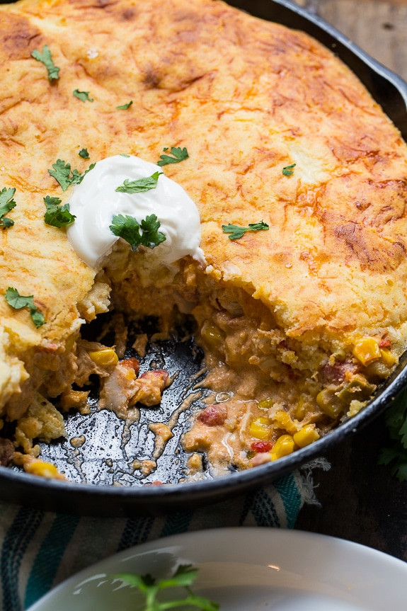 Chicken Cornbread Casserole
 Mexican Chicken Cornbread Casserole Spicy Southern Kitchen