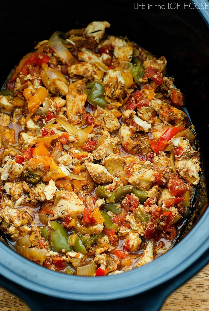 Chicken Crock Pot Dinner
 Crock Pot Chicken Fajitas Life In The Lofthouse