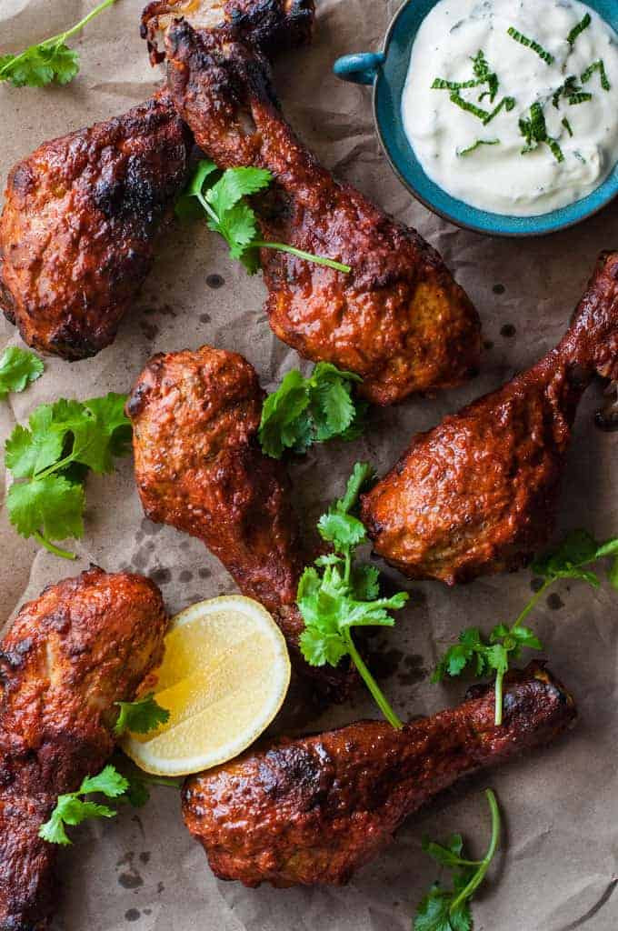 Chicken Drumstick Recipes Indian
 Oven Baked Tandoori Chicken