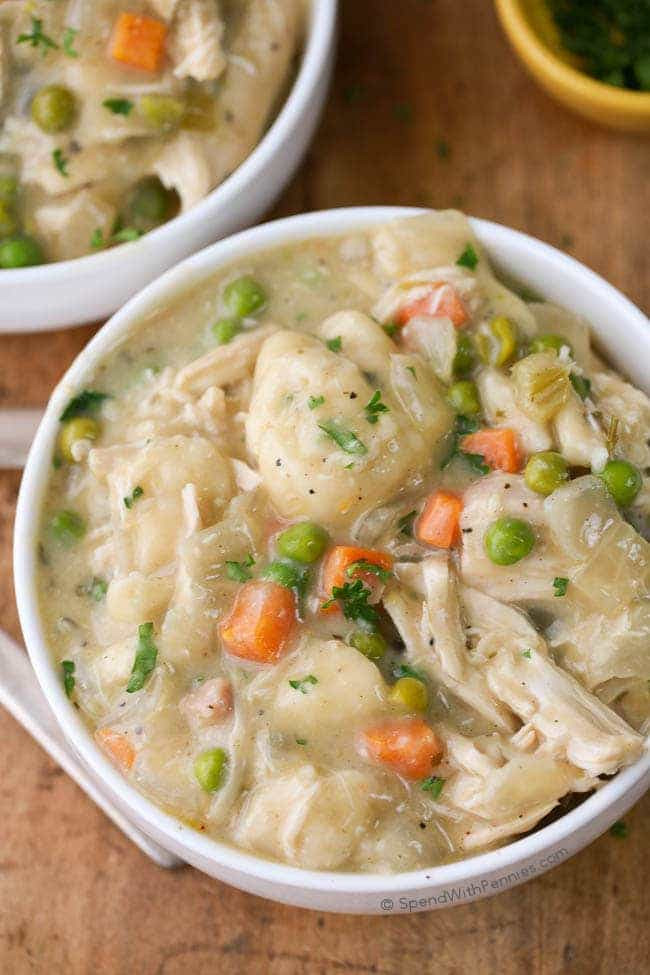 Chicken Dumplings Crock Pot
 Crock Pot Chicken and Dumplings Spend With Pennies