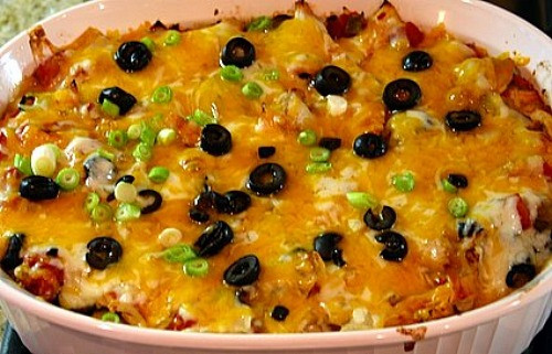 Chicken Enchilada Casserole
 Chicken Enchilada Casserole Recipe