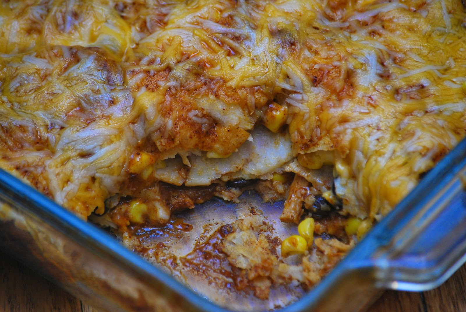 Chicken Enchilada Casserole
 My story in recipes Chicken Enchilada Casserole