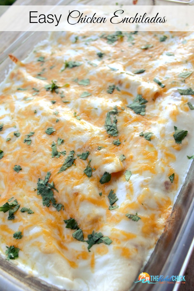 Chicken Enchiladas Recipe
 Chicken Enchilada Recipe Easy Weeknight Meal