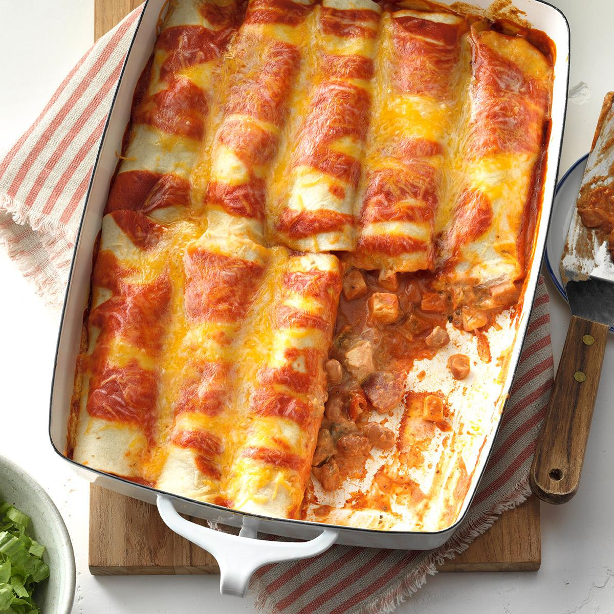 Chicken Enchiladas Recipe
 Simple Chicken Enchiladas Recipe