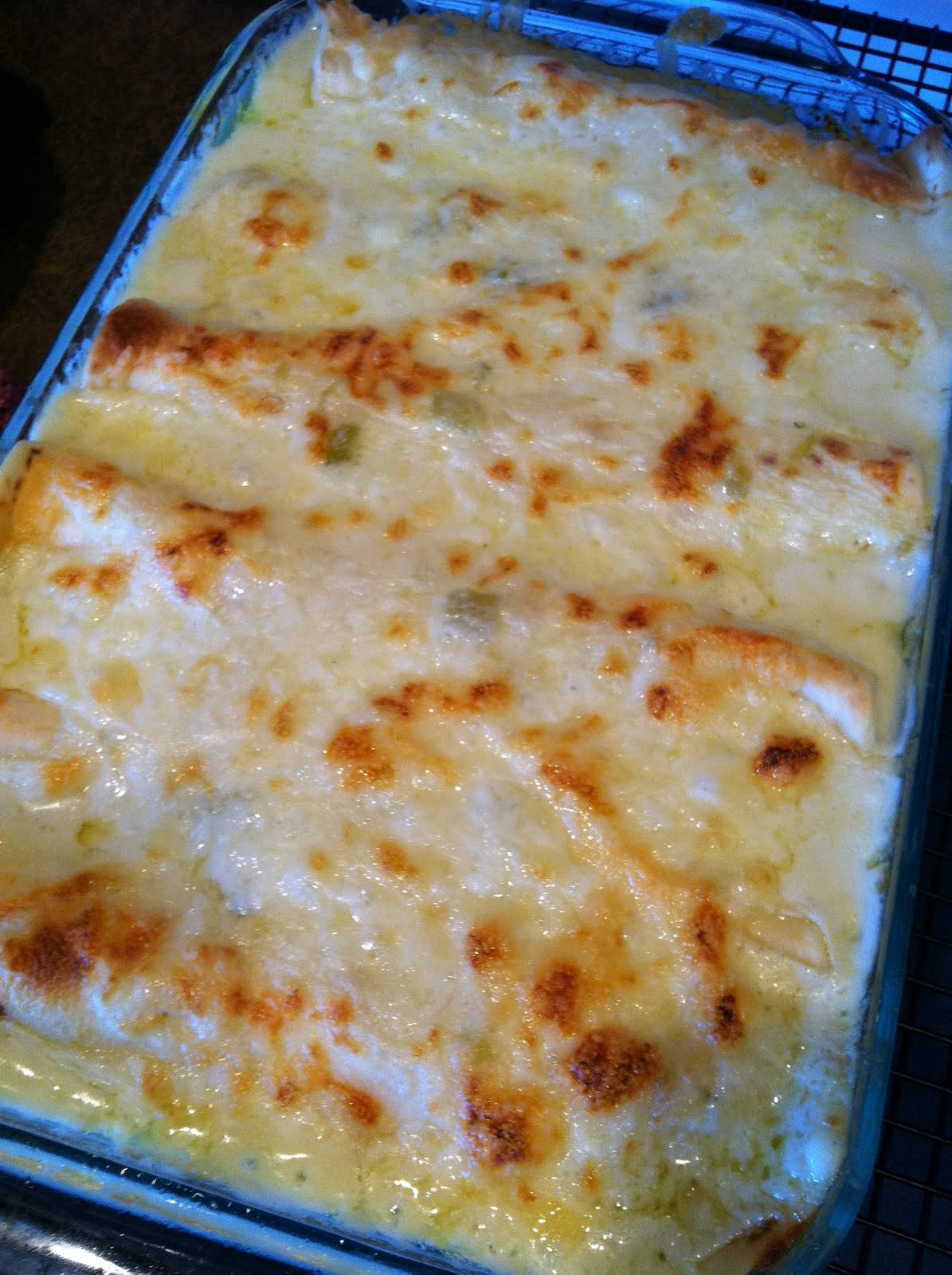 Chicken Enchiladas Recipe
 White Chicken Enchiladas