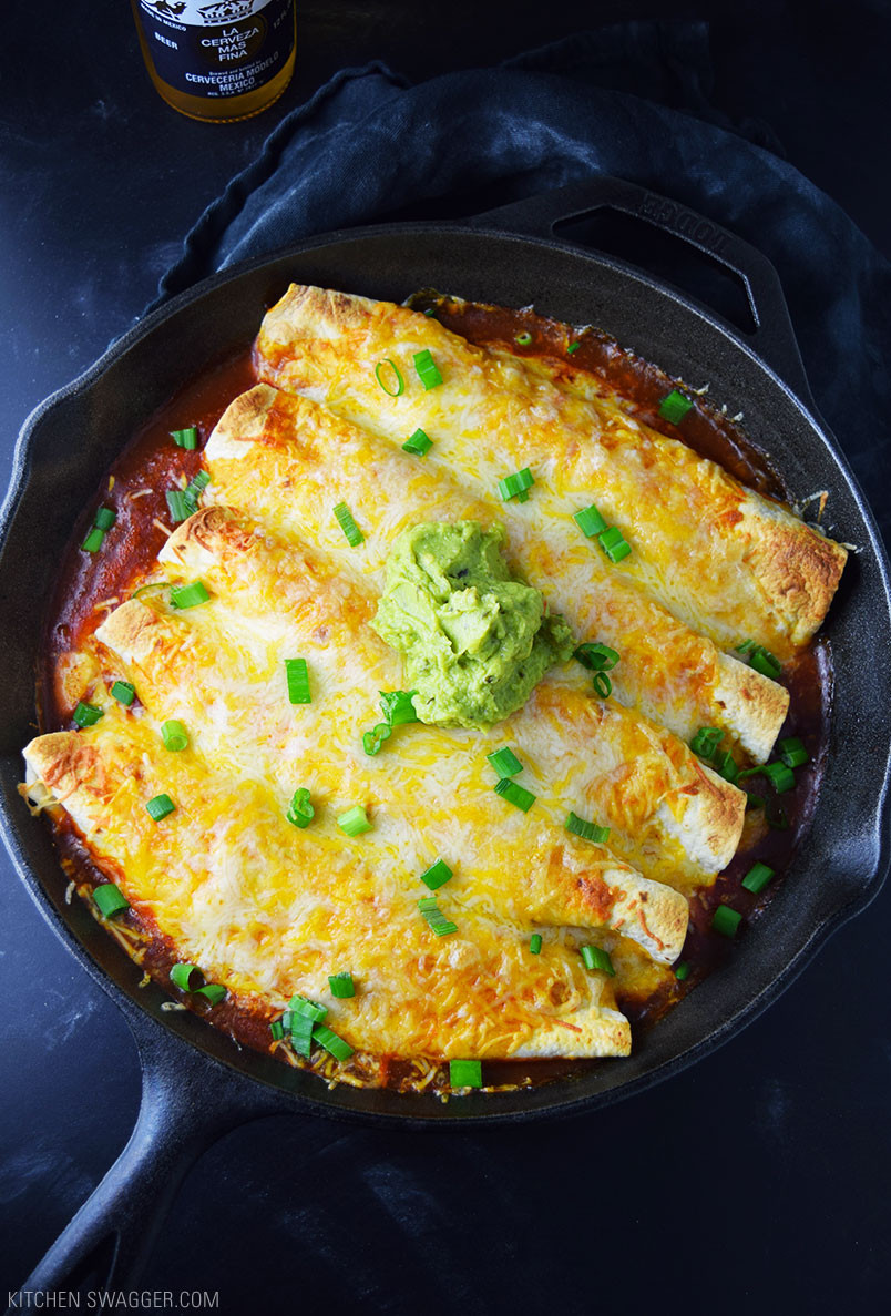 Chicken Enchiladas Recipe
 e Skillet Chicken Enchiladas Recipe