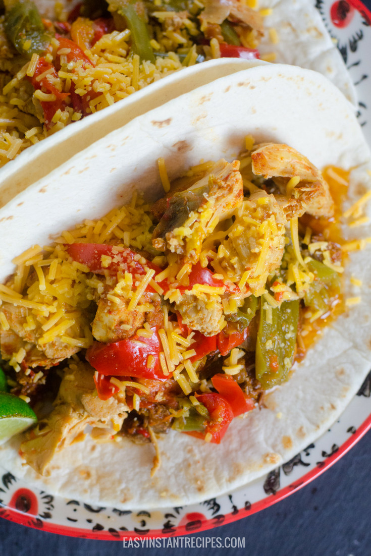 Chicken Fajitas Instant Pot
 Easy Instant Pot Chicken Fajitas