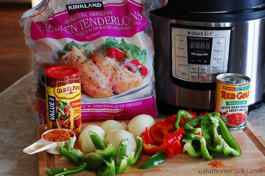 Chicken Fajitas Instant Pot
 Instant Pot Chicken Fajitas with a slow cooker option