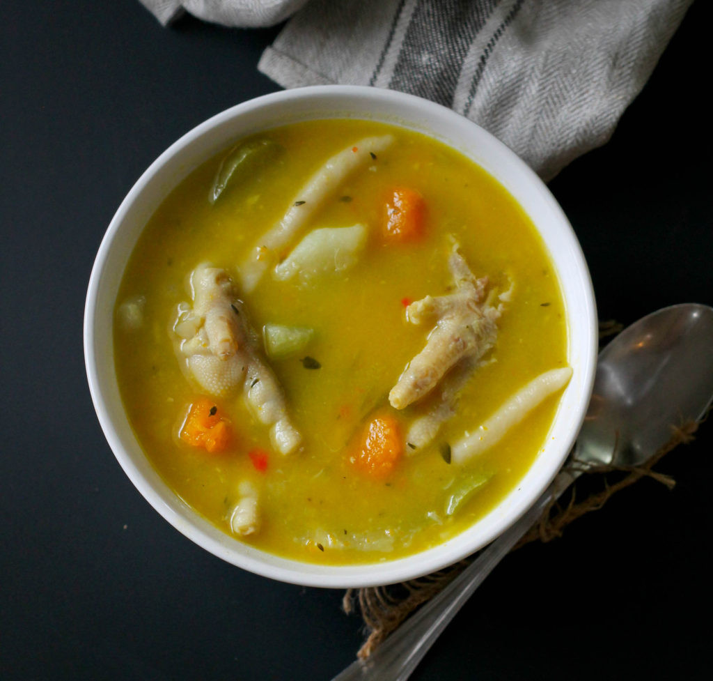 Chicken Feet Soup
 CHICKEN FOOT SOUP Jehan Can Cook