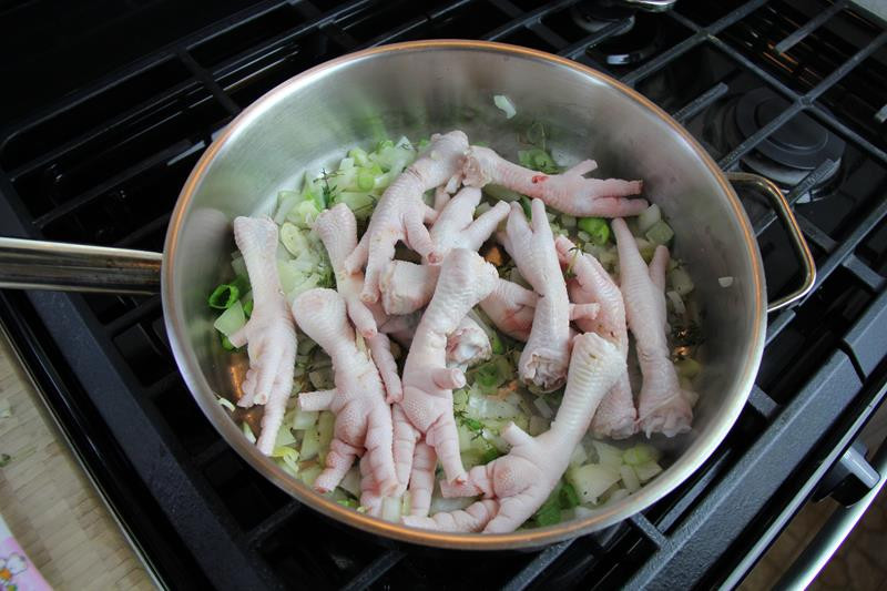 Chicken Feet Soup
 Traditional Caribbean Chicken Foot Soup Recipe