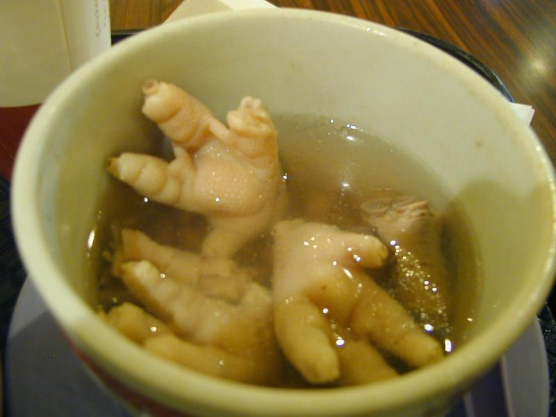 Chicken Feet Soup
 Travel food and fun with the Chinese Maiden and The Hong