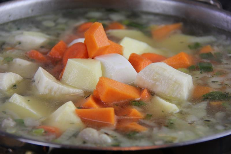 Chicken Feet Soup
 Traditional Caribbean Chicken Foot Soup Recipe