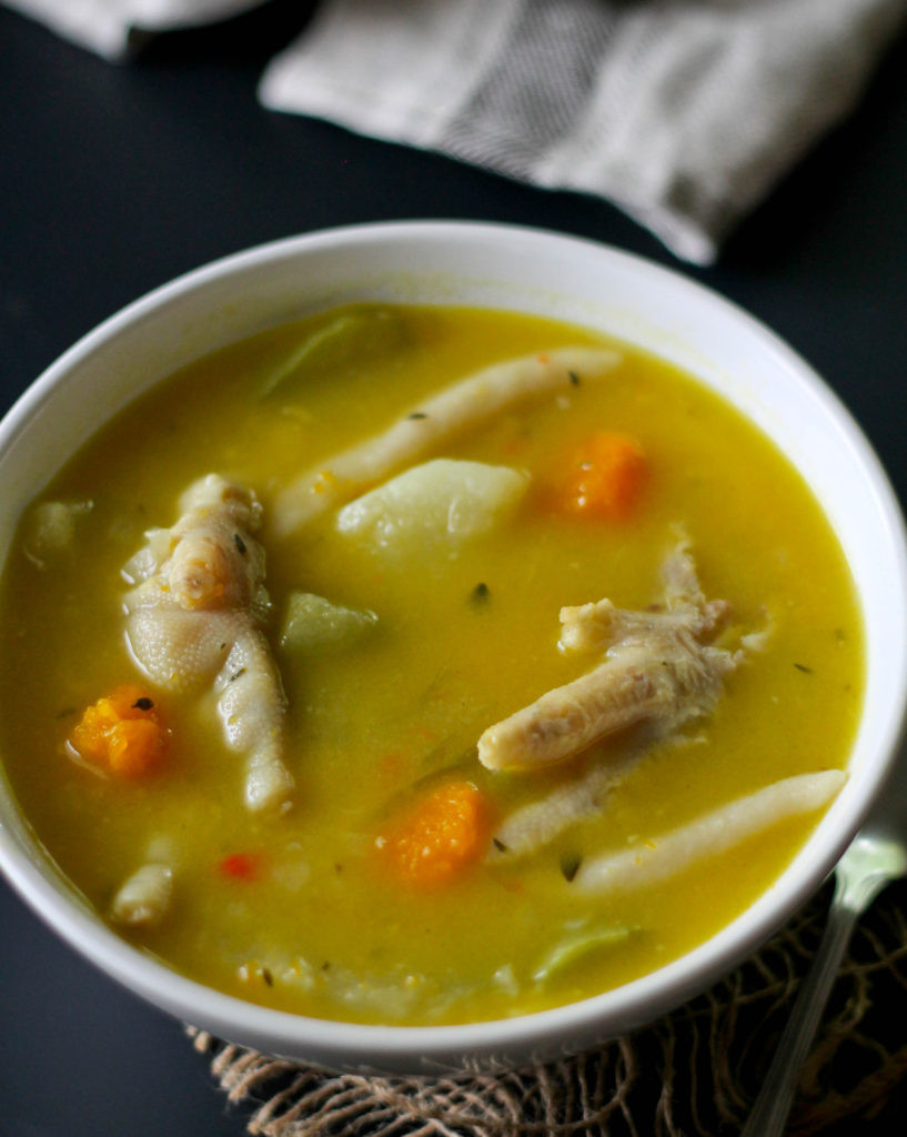 Chicken Feet Soup
 CHICKEN FOOT SOUP Jehan Can Cook