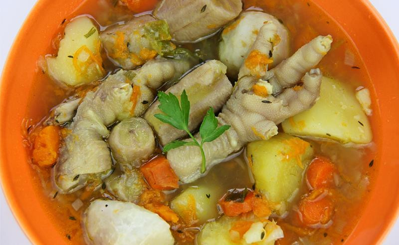 Chicken Feet Soup
 Traditional Caribbean Chicken Foot Soup Recipe