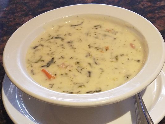 Chicken Florentine Soup
 Brisco County Wood Grill Chicken Florentine Soup