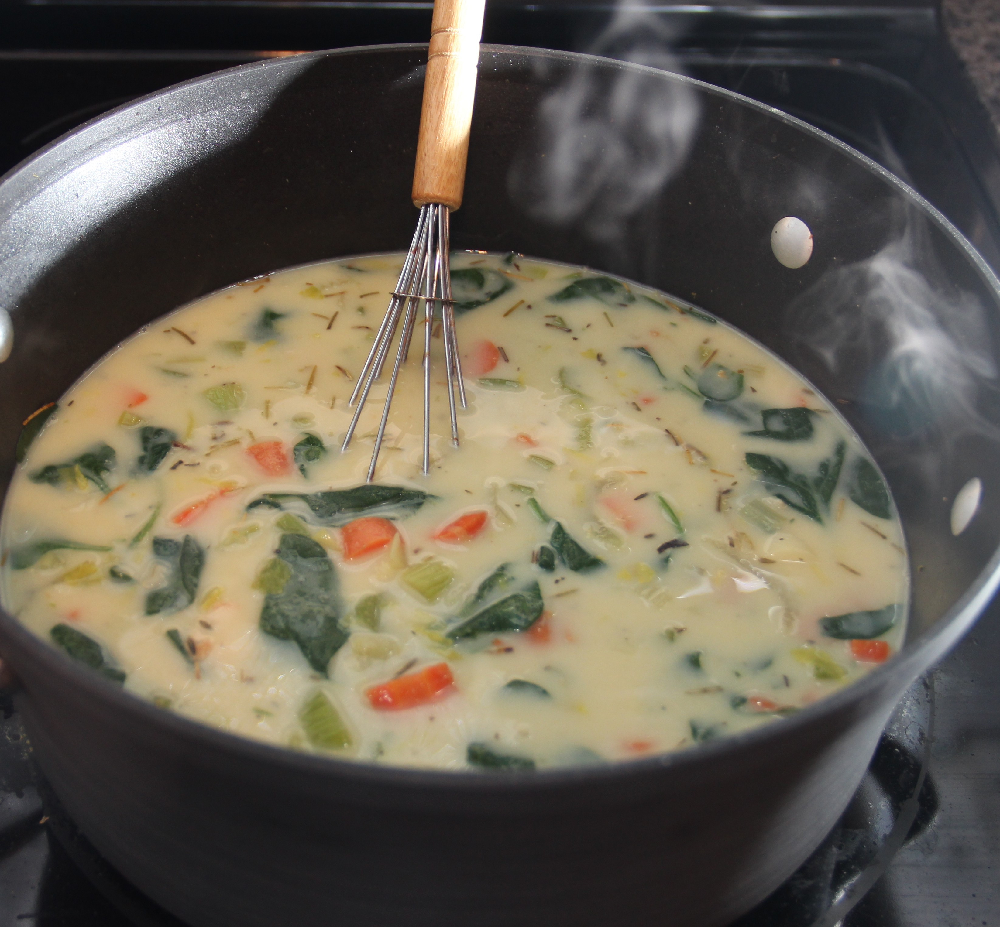 Chicken Florentine Soup
 How to Make Creamy Soup the Healthy Way Creamy Chicken