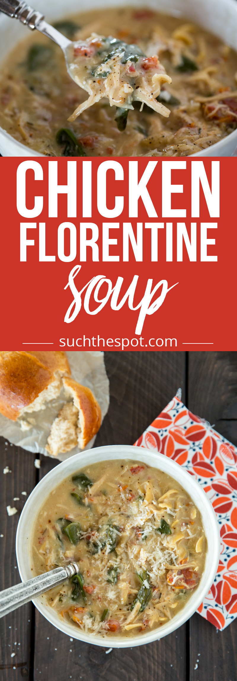 Chicken Florentine Soup
 Chicken Florentine Soup