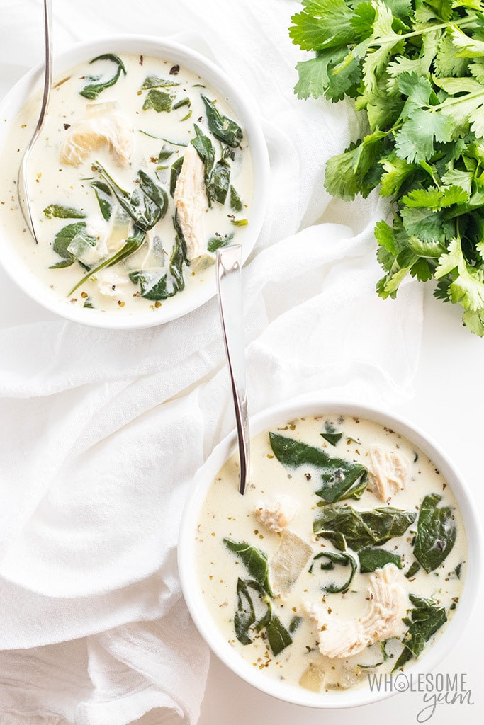 Chicken Florentine Soup
 Creamy Chicken Florentine Soup Recipe