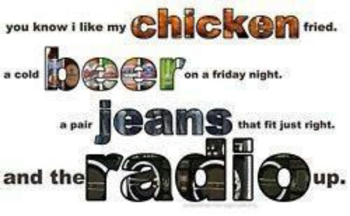 Chicken Fried Lyrics
 Chicken Fried Zac Brown Band