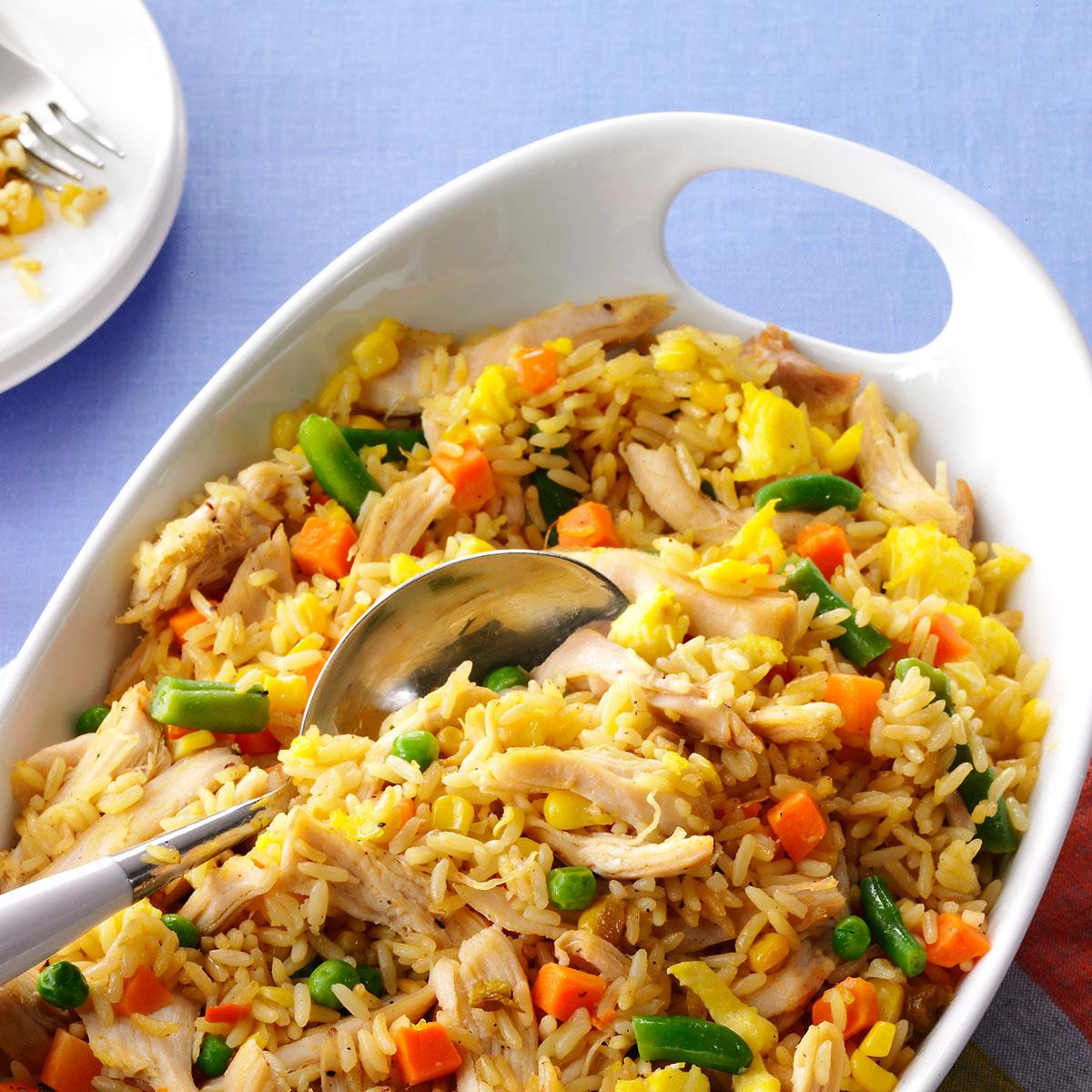 Chicken Fried Rice
 Super Quick Chicken Fried Rice Recipe