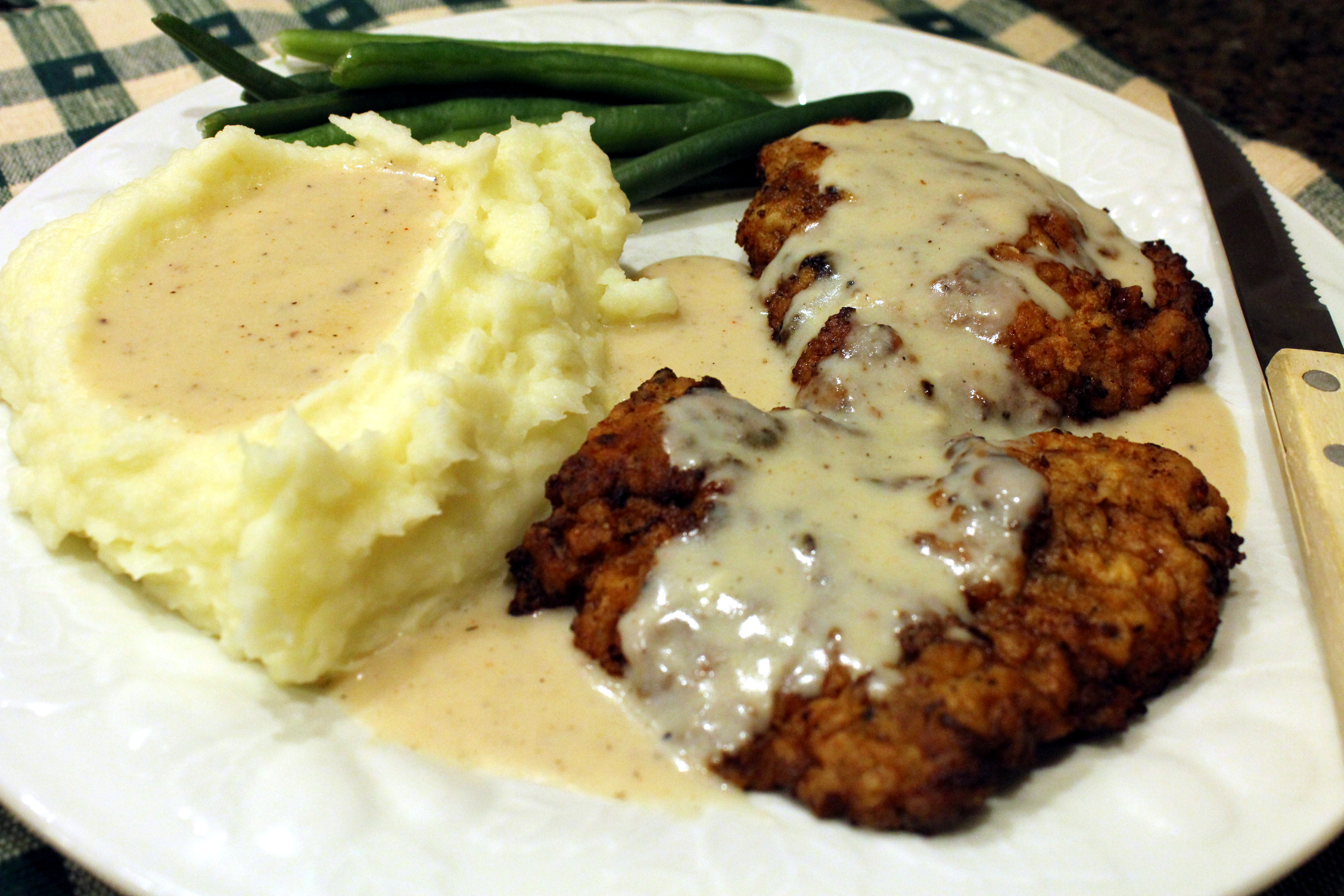 Chicken Fried Steak
 Texas Chicken Fried Steak with all the Fixin’s