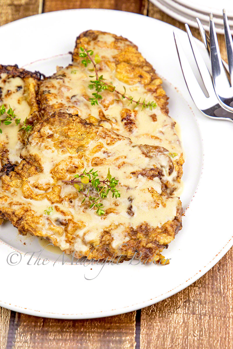 Chicken Fried Steak
 Chicken Fried Steak with Country Cream Gravy The