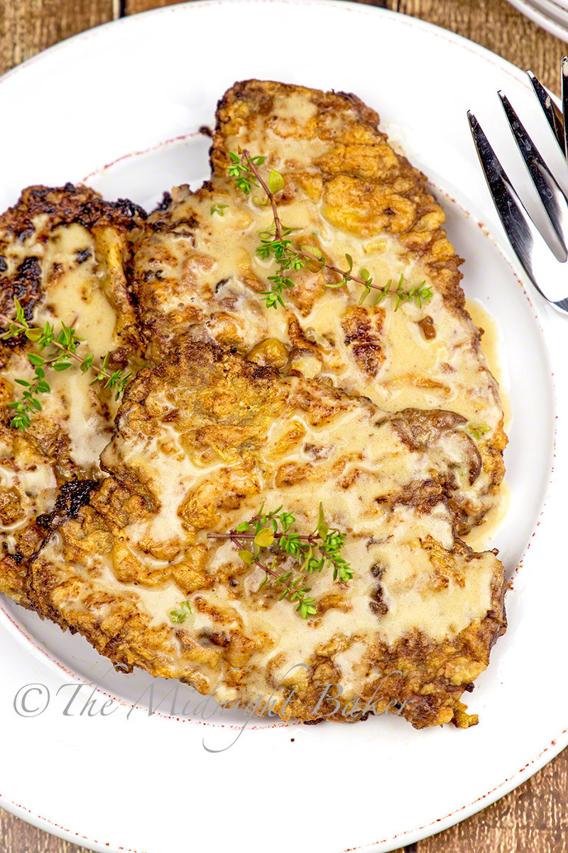 Chicken Fried Steak
 Chicken Fried Steak with Country Cream Gravy The