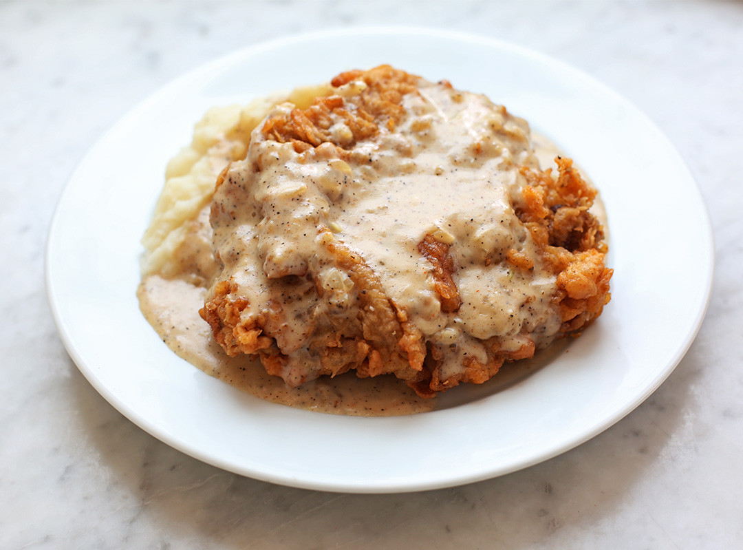 Chicken Fried Steak
 Chicken Fried Steak with Cream Gravy Andrew