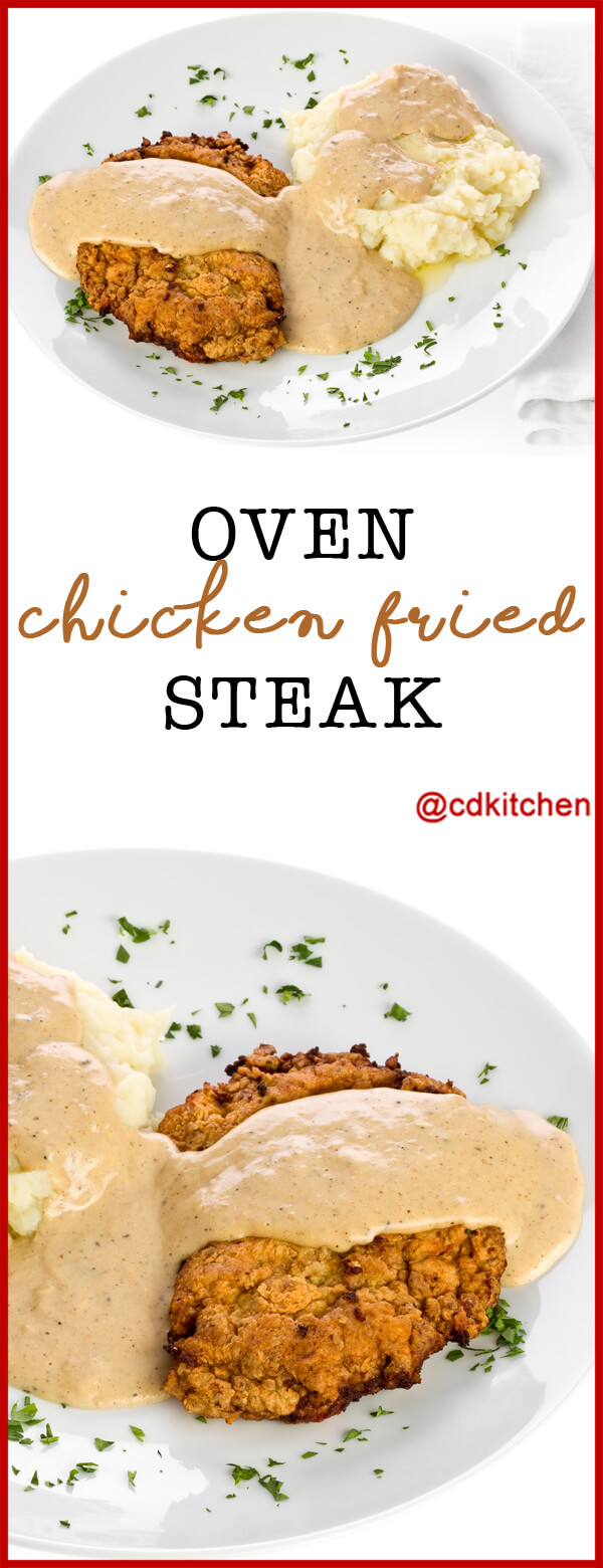 Chicken Fried Steak Calories
 Oven Chicken Fried Steak Recipe