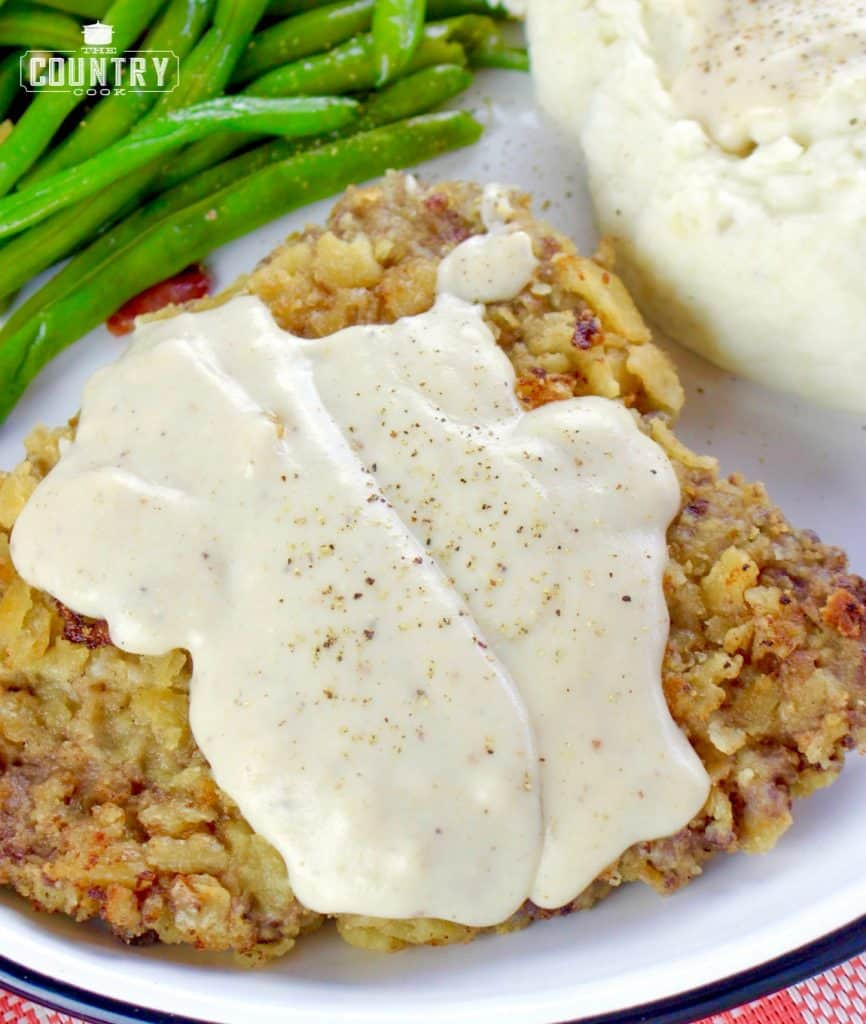 Chicken Fried Steak
 Chicken Fried Steaks with Sawmill Gravy The Country Cook