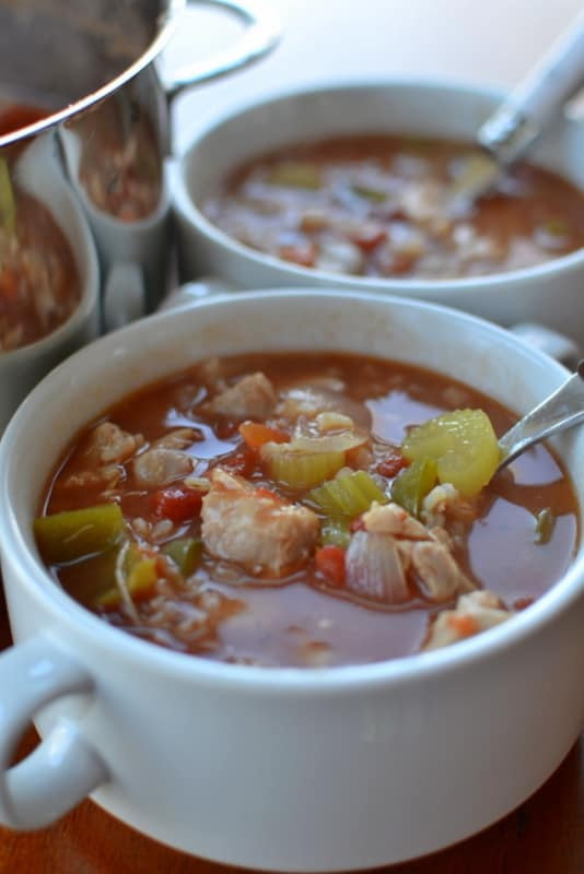 Chicken Gumbo Soup
 Easy Chicken Gumbo Soup