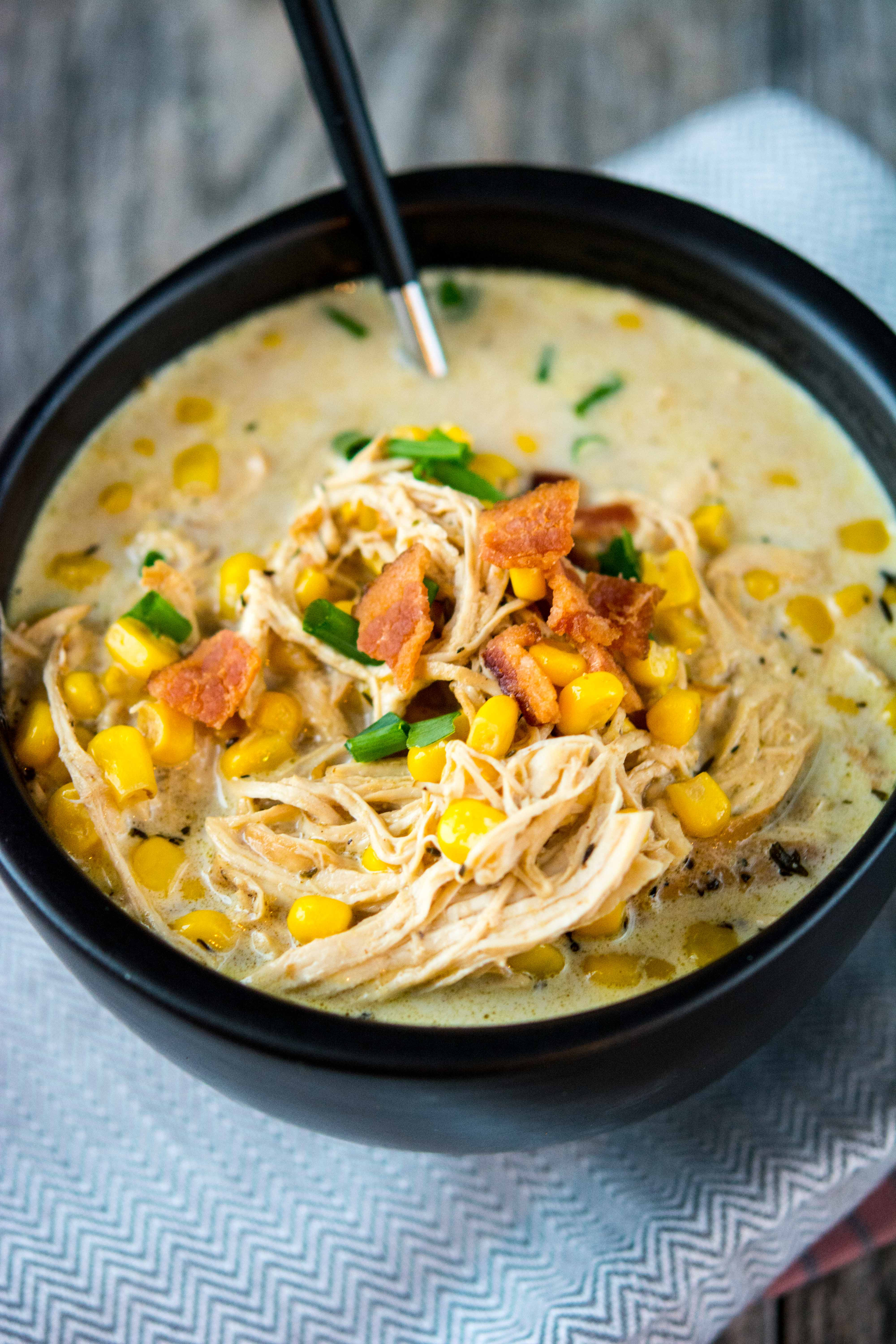 Chicken In The Corn
 Slow Cooker Chicken and Corn Chowder Slow Cooker Gourmet