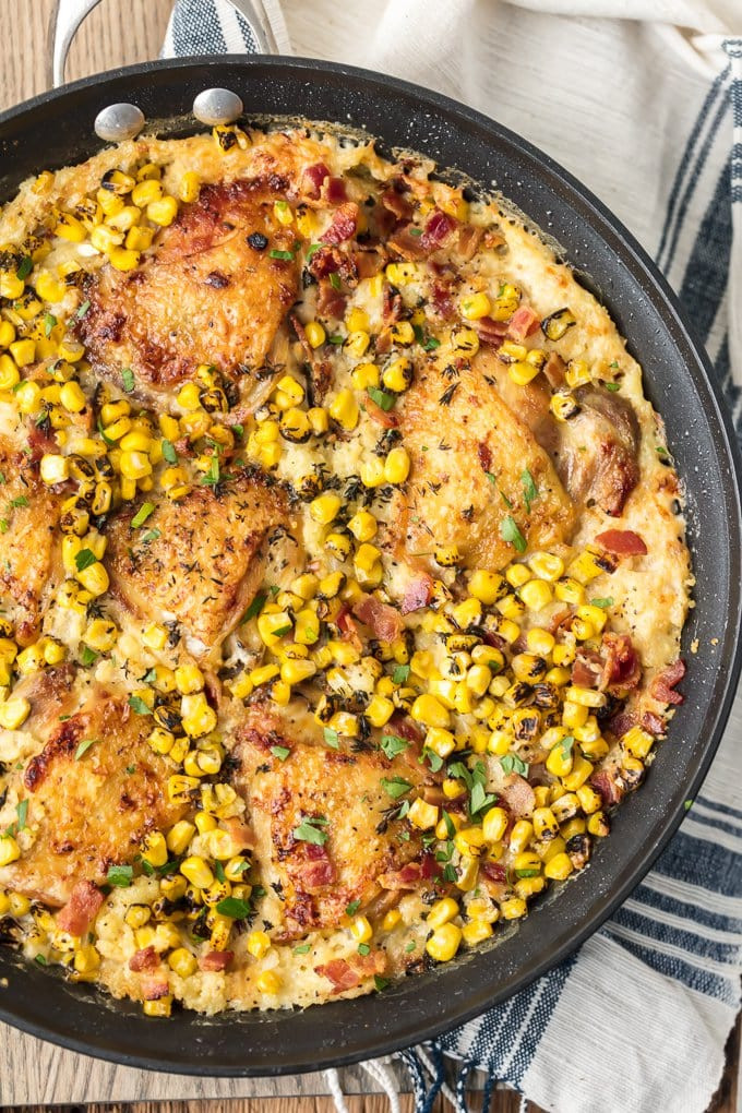 Chicken In The Corn
 Chicken Couscous Recipe with Bacon & Corn The Cookie Rookie