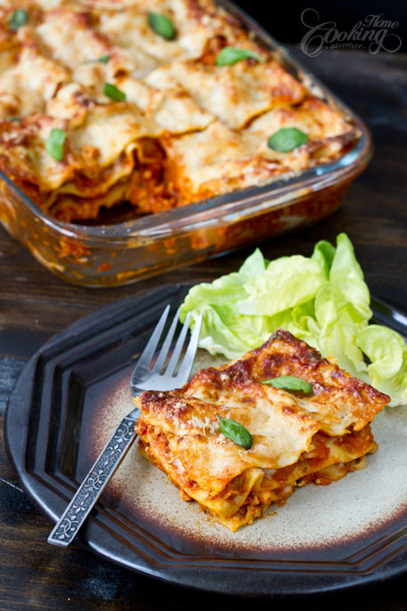 Chicken Lasagna Recipe
 Chicken Lasagna Home Cooking Adventure