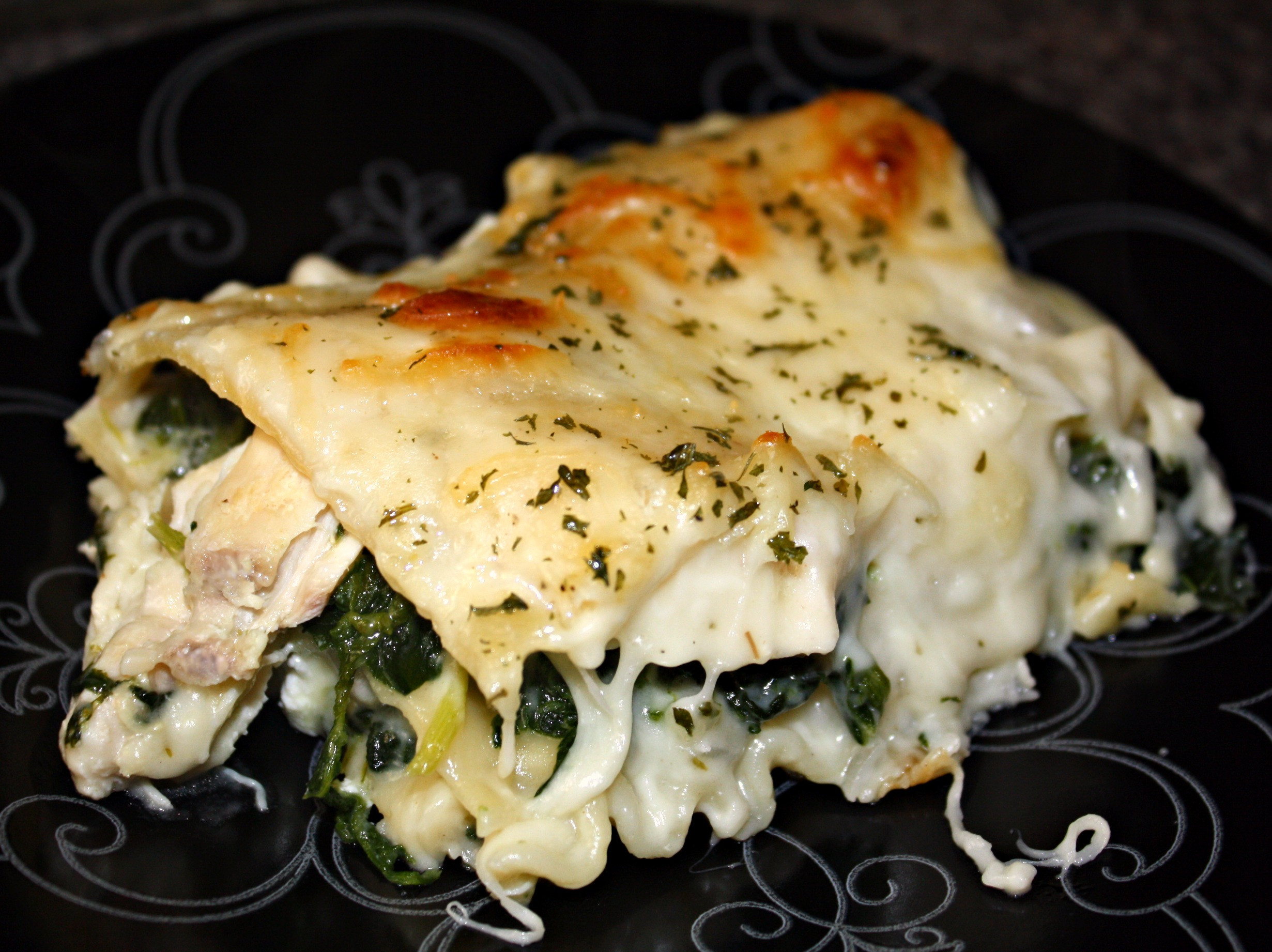 Chicken Lasagna Recipe
 chicken spinach lasagna