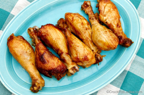 Chicken Legs In Crock Pot
 Crock Pot Chicken Honey BBQ Drumsticks Crock Pot La s