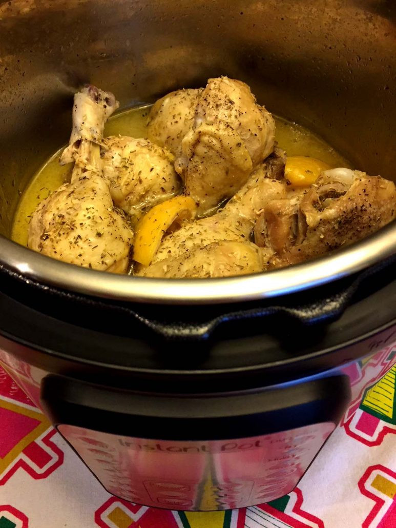 Chicken Legs Instant Pot
 Instant Pot Frozen Chicken Legs With Lemon And Garlic