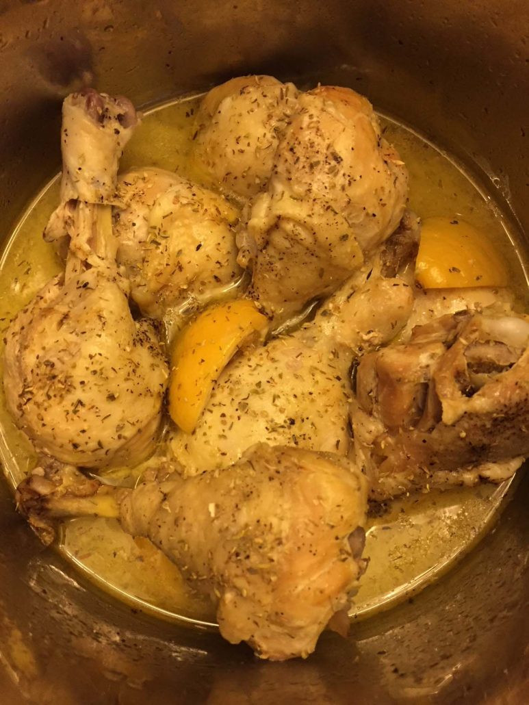 Chicken Legs Instant Pot
 Instant Pot Frozen Chicken Legs With Lemon And Garlic