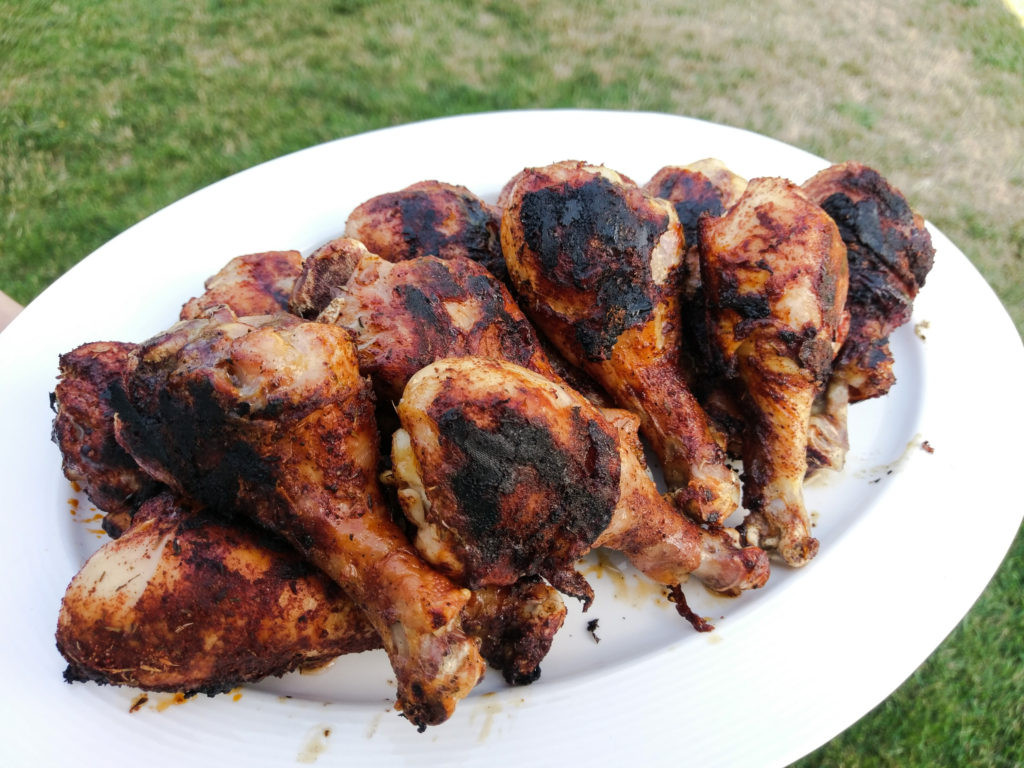 Chicken Legs On The Grill
 Grill Mats Grilled Chicken Legs
