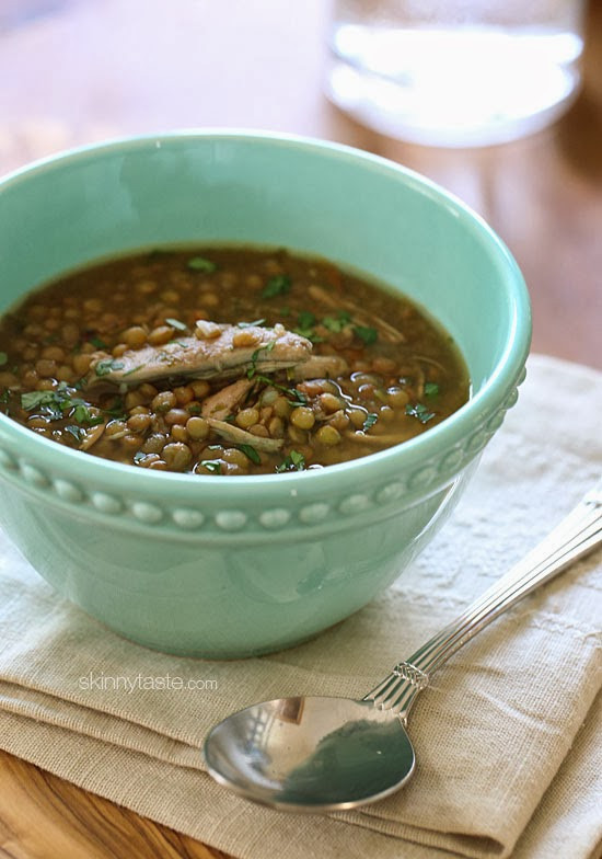 Chicken Lentil Soup
 Chicken and Lentil Soup