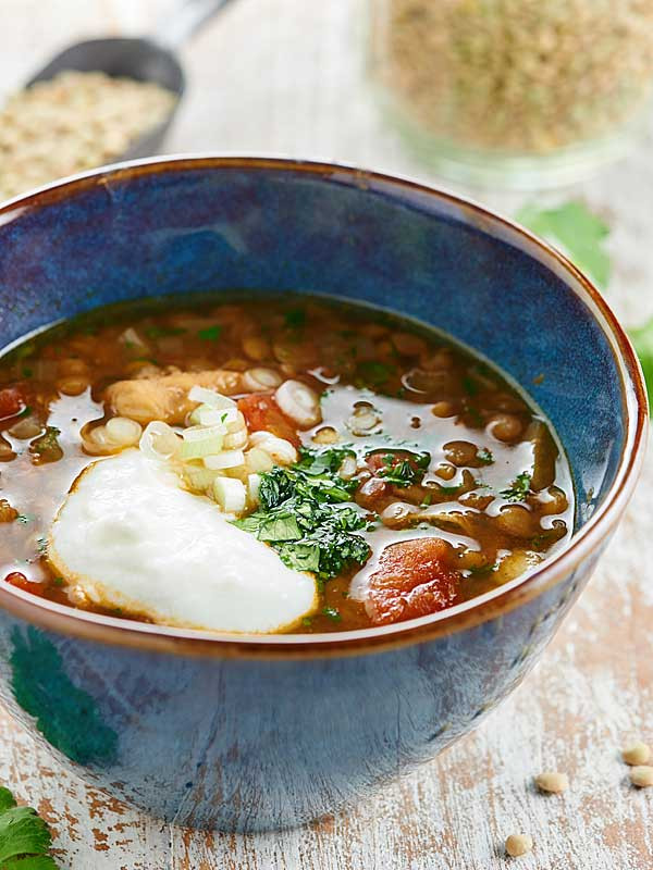 Chicken Lentil Soup
 Slow Cooker Chicken Lentil Soup Healthy & Gluten Free