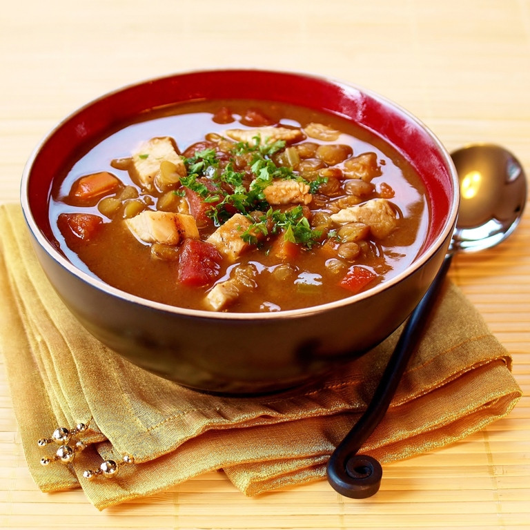 Chicken Lentil Soup
 A Winter Weekend in the Cascade Mountains and Chicken