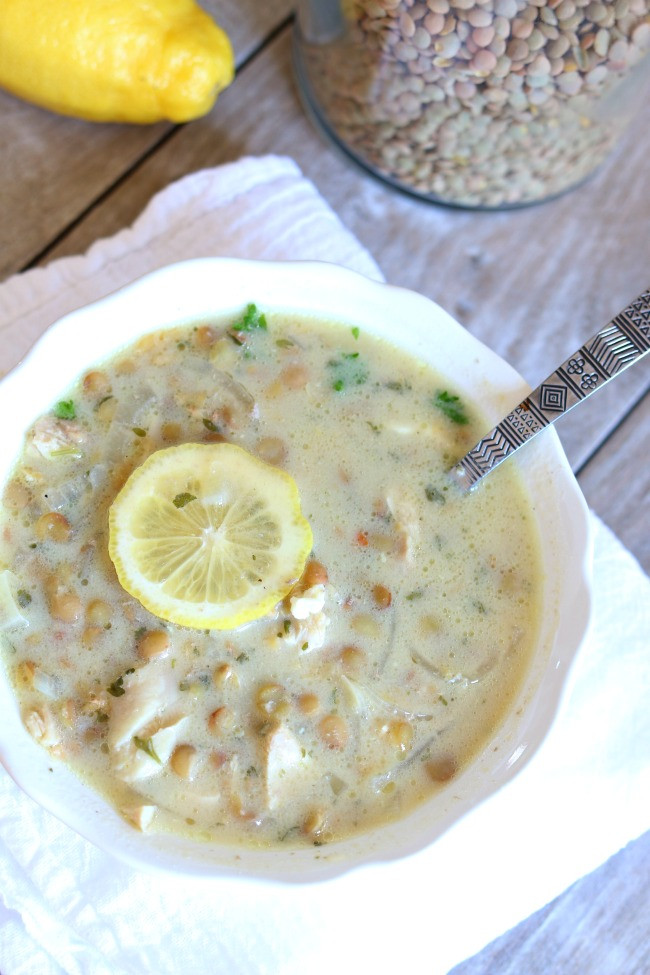 Chicken Lentil Soup
 Slow Cooker Lemon Lentil Chicken Soup 365 Days of Slow