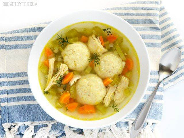 Chicken Matzo Ball Soup
 Matzo Ball Soup Bud Bytes