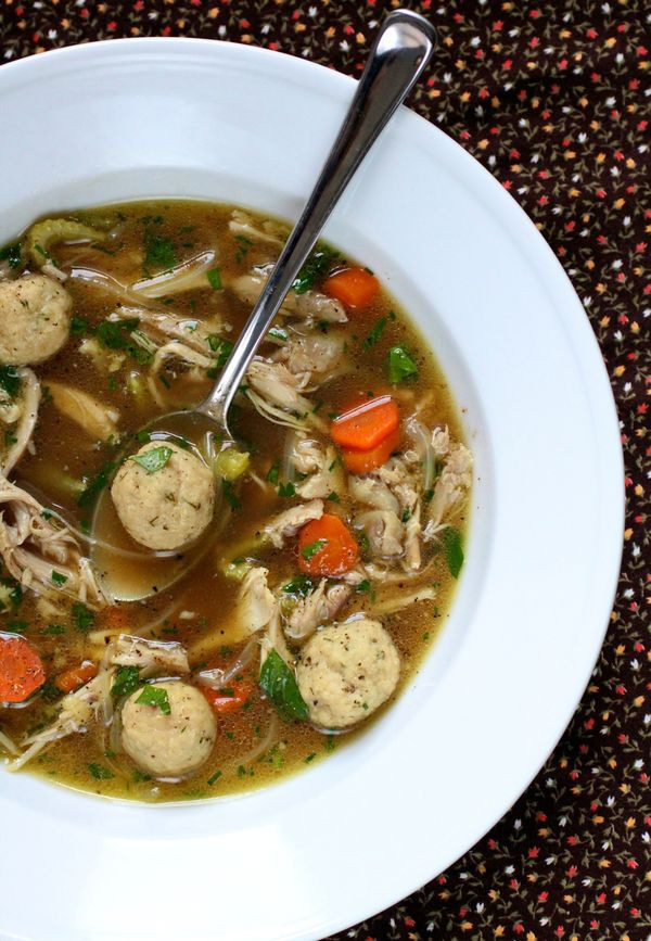 Chicken Matzo Ball Soup
 The Bitten Word Chicken Matzo Ball Soup