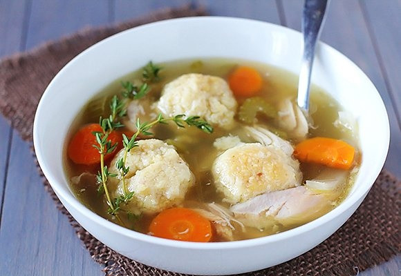 Chicken Matzo Ball Soup
 Chicken Soup With Matzo Balls Recipe — Dishmaps