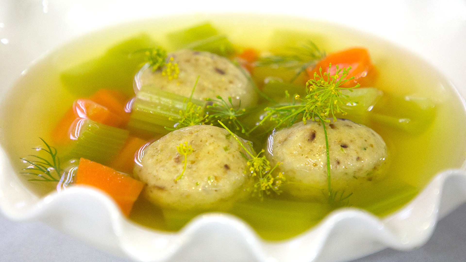 Chicken Matzo Ball Soup
 Chicken Fat Matzo Ball Soup TODAY