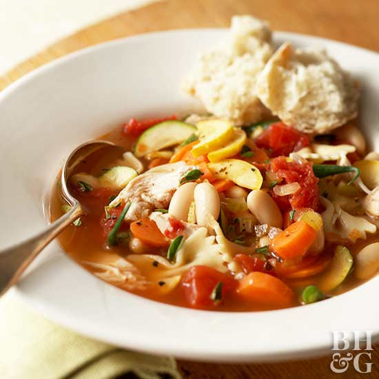 Chicken Minestrone Soup
 Chicken Minestrone Soup