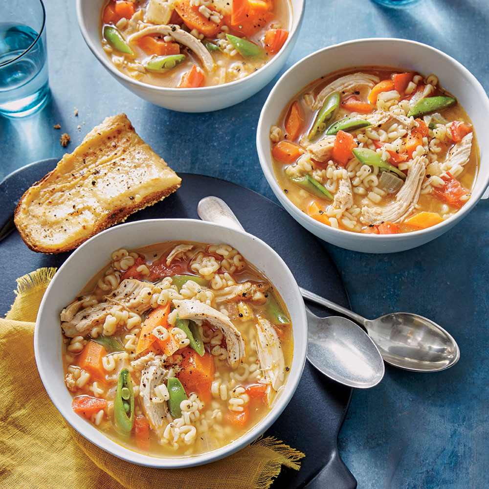 Chicken Minestrone Soup
 Quick Chicken Minestrone Recipe