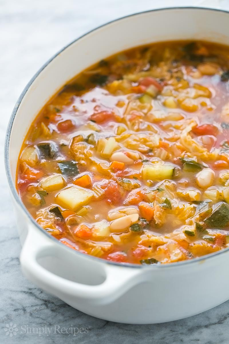 Chicken Minestrone Soup
 Minestrone Soup Recipe Heathy & Hearty